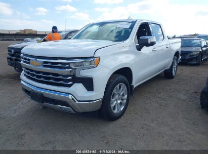 2023 CHEVROLET SILVERADO 1500 2WD  SHORT BED LTZ White  Gasoline 2GCPAEED1P1149150 photo #3