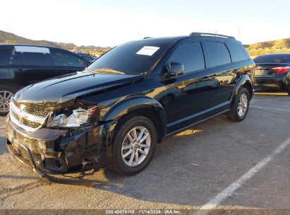 2015 DODGE JOURNEY SXT Black  Flexible Fuel 3C4PDCBG2FT743835 photo #3