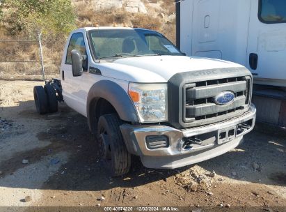 2014 FORD F-450 CHASSIS XL   Gasoline 1FDUF4GY1EEB20477 photo #1