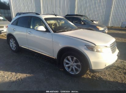 2006 INFINITI FX35 White  Gasoline JNRAS08W86X209896 photo #1