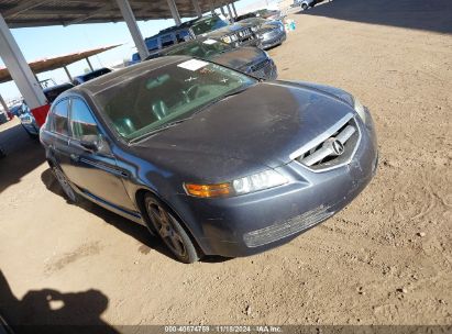 2004 ACURA TL Dark Blue  Gasoline 19UUA66274A045562 photo #1