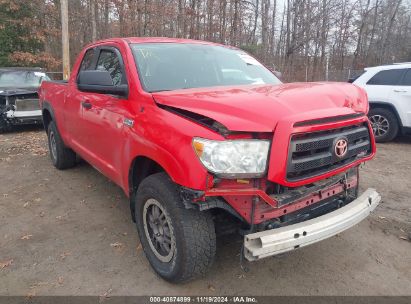 2013 TOYOTA TUNDRA DOUBLE CAB SR5 Red  Gasoline 5TFUY5F19DX288119 photo #1