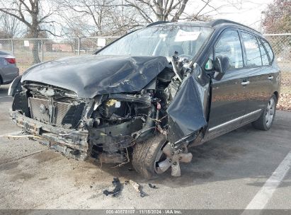 2008 KIA RONDO EX V6 Black  Gasoline KNAFG526687208906 photo #3