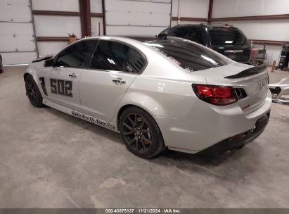 2015 CHEVROLET SS Silver  Gasoline 6G3F15RW5FL106255 photo #4