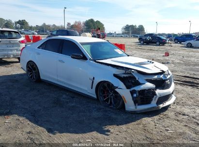 2019 CADILLAC CTS-V White  Gasoline 1G6A15S61K0143142 photo #1