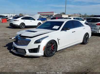 2019 CADILLAC CTS-V White  Gasoline 1G6A15S61K0143142 photo #3