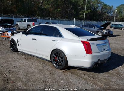 2019 CADILLAC CTS-V White  Gasoline 1G6A15S61K0143142 photo #4