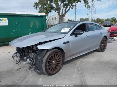 2022 MERCEDES-BENZ AMG GT 43 4-DOOR COUPE Silver  Gasoline W1K7X5KB0NA049468 photo #3