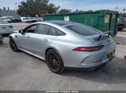 2022 MERCEDES-BENZ AMG GT 43 4-DOOR COUPE Silver  Gasoline W1K7X5KB0NA049468 photo #4