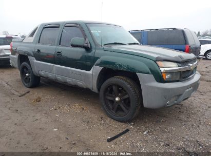 2002 CHEVROLET AVALANCHE 1500 Green  Gasoline 3GNEK13T42G170881 photo #1