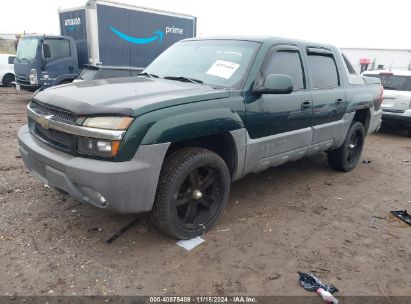 2002 CHEVROLET AVALANCHE 1500 Green  Gasoline 3GNEK13T42G170881 photo #3