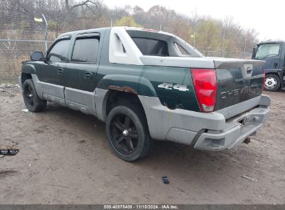 2002 CHEVROLET AVALANCHE 1500 Green  Gasoline 3GNEK13T42G170881 photo #4