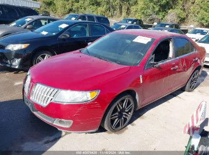 2010 LINCOLN MKZ Red  Gasoline 3LNHL2GC4AR628579 photo #3