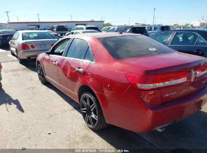 2010 LINCOLN MKZ Red  Gasoline 3LNHL2GC4AR628579 photo #4