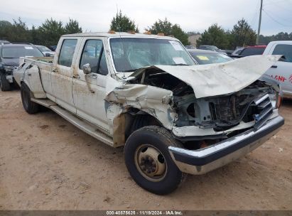 1990 FORD F350 Cream  Diesel 2FTJW35M2LCB20282 photo #1