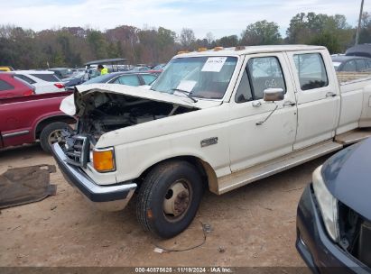 1990 FORD F350 Cream  Diesel 2FTJW35M2LCB20282 photo #3