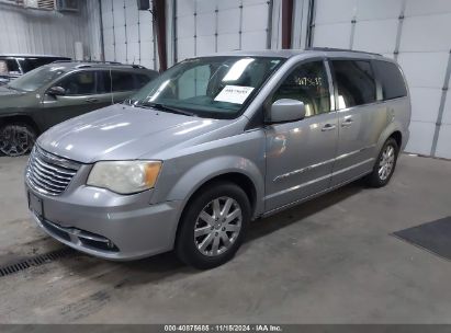 2015 CHRYSLER TOWN & COUNTRY TOURING Silver  Flexible Fuel 2C4RC1BGXFR715283 photo #3