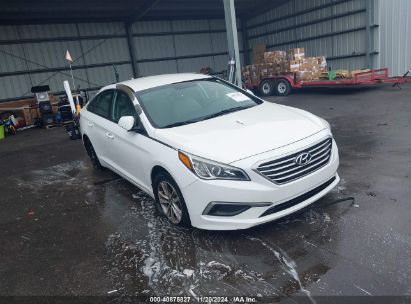 2017 HYUNDAI SONATA White  Gasoline 5NPE24AF6HH488881 photo #1