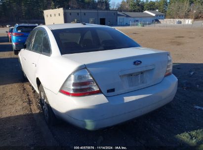 2008 FORD TAURUS SEL White  Gasoline 1FAHP24WX8G173400 photo #4