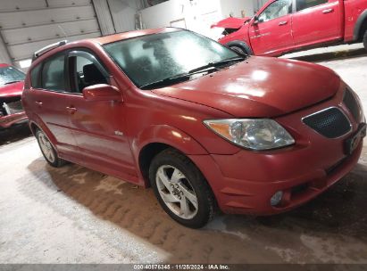 2007 PONTIAC VIBE Orange  Gasoline 5Y2SL65867Z431014 photo #1