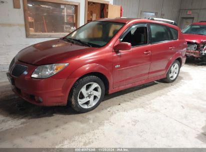 2007 PONTIAC VIBE Orange  Gasoline 5Y2SL65867Z431014 photo #3