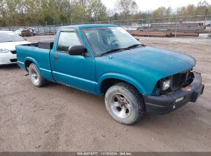 1995 CHEVROLET S TRUCK S10 Green  Gasoline 1GCCS1445SK215116 photo #1