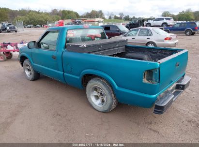 1995 CHEVROLET S TRUCK S10 Green  Gasoline 1GCCS1445SK215116 photo #4