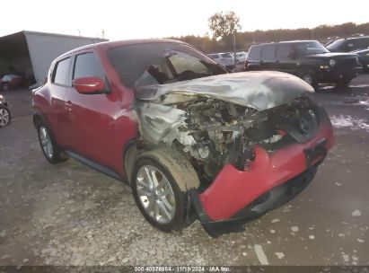 2015 NISSAN JUKE S Red  Gasoline JN8AF5MV6FT563104 photo #1