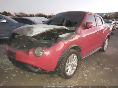 2015 NISSAN JUKE S Red  Gasoline JN8AF5MV6FT563104 photo #3