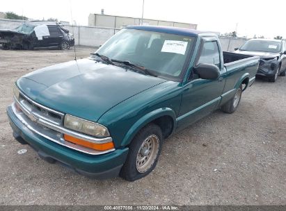 1998 CHEVROLET S-10 FLEETSIDE Green  Gasoline 1GCCS1440WK163965 photo #3