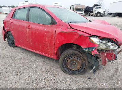 2009 TOYOTA MATRIX Red  Gasoline 2T1KU40E39C021914 photo #1