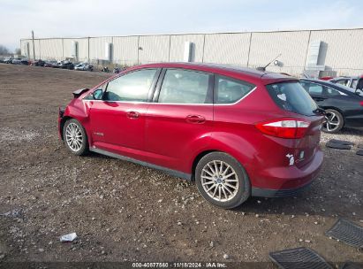 2013 FORD C-MAX HYBRID SEL Red  Hybrid 1FADP5BU7DL514609 photo #4