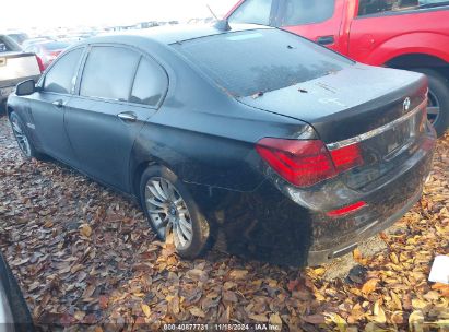 2013 BMW 750LI Black  Gasoline WBAYE8C59DD132485 photo #4