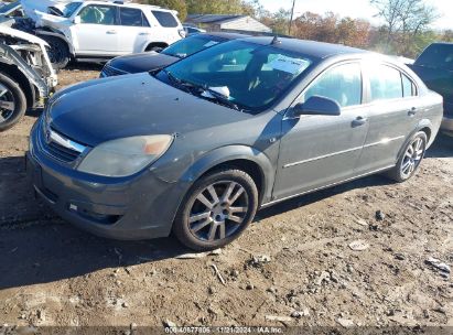 2008 SATURN AURA XE Gray  Gasoline 1G8ZS57B78F284915 photo #3