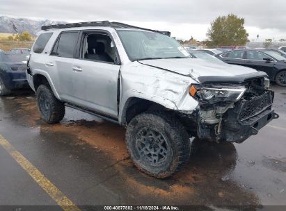 2020 TOYOTA 4RUNNER SR5 PREMIUM Silver  Gasoline JTEBU5JR3L5739342 photo #1