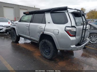 2020 TOYOTA 4RUNNER SR5 PREMIUM Silver  Gasoline JTEBU5JR3L5739342 photo #4