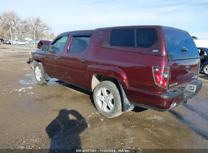 2013 HONDA RIDGELINE RTL Maroon  Gasoline 5FPYK1F59DB008800 photo #4