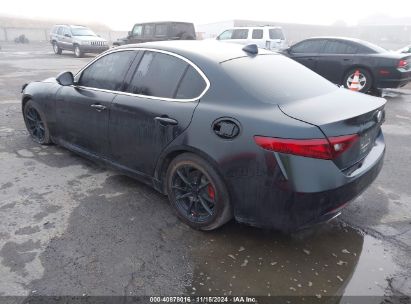 2018 ALFA ROMEO GIULIA RWD Black  Gasoline ZARFAEBN5J7590532 photo #4