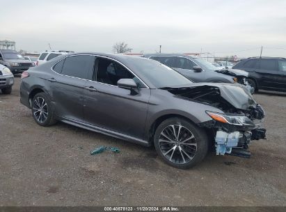 2018 TOYOTA CAMRY SE Gray  Gasoline 4T1B11HK9JU564480 photo #1