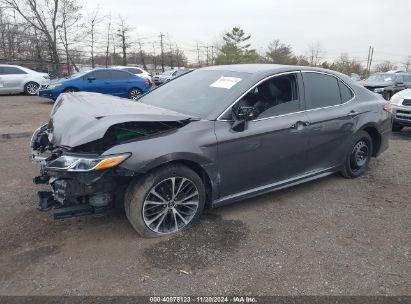 2018 TOYOTA CAMRY SE Gray  Gasoline 4T1B11HK9JU564480 photo #3