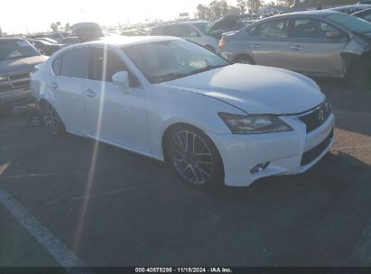 2013 LEXUS GS 350 White  Gasoline JTHBE1BL1D5011233 photo #1