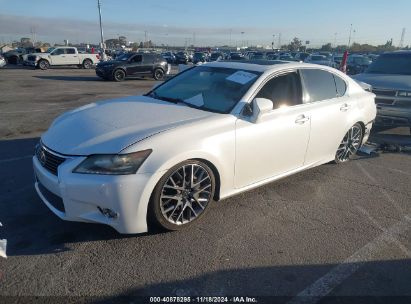 2013 LEXUS GS 350 White  Gasoline JTHBE1BL1D5011233 photo #3