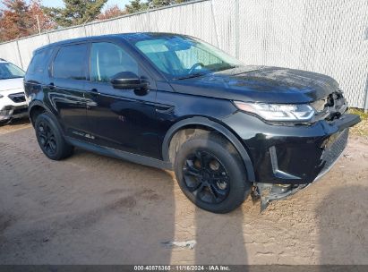 2020 LAND ROVER DISCOVERY SPORT STANDARD Black  Gasoline SALCK2FX3LH835323 photo #1