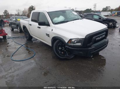 2024 RAM 1500 CLASSIC WARLOCK  4X2 5'7 BOX White  Flexible Fuel 1C6RR6LGXRS156144 photo #1