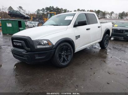 2024 RAM 1500 CLASSIC WARLOCK  4X2 5'7 BOX White  Flexible Fuel 1C6RR6LGXRS156144 photo #3