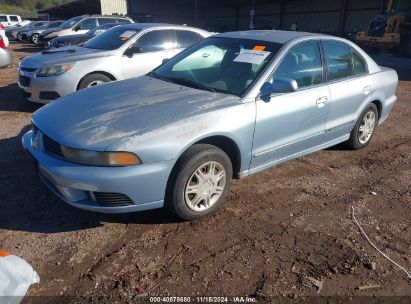 2003 MITSUBISHI GALANT ES/LS Light Blue  Gasoline 4A3AA46G63E090384 photo #3