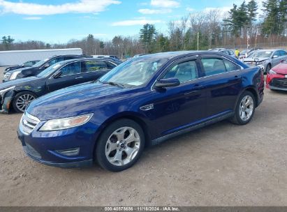 2011 FORD TAURUS SEL Black  Gasoline 1FAHP2EW2BG168455 photo #3