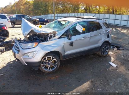 2018 FORD ECOSPORT SE Silver  Gasoline MAJ3P1TE6JC217337 photo #3