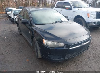 2011 MITSUBISHI LANCER ES Black  Gasoline JA32U2FU2BU034485 photo #1