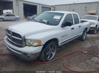 2002 DODGE RAM 1500 ST White  Gasoline 1D7HA18Z92S725487 photo #3